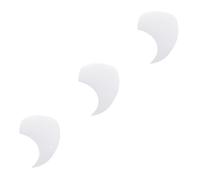 Toyvian 3pcs Guitar Pickguard Shield Protect Scratch Stickers for Guitar Cover Scratch Plate Fret Stickers