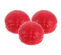 Toyvian 3pcs Hand Grip Strength Trainer Ball for Seniors, Hand Therapy Exercise Equipment, Forearm Finger Muscle Strengthener, Home Rehabilitation Tool for Arthritis