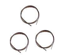 Toyvian 3pcs Handcrafted Celluloid Guitar Parts Abalone Trim Strips for Guitar Body