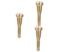 Toyvian 3pcs Horn Replacement for Beginners Music Instrument Professional Player Accessory for Trumpet Mouthpiece and Horn