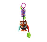 Toyvian 3pcs Infant Bedside Bells and Toys Set with Rotating Cartoon Animal Wind Chimes for Newborns 0-1 Year Old Nursery Cot Hanging Toys (Lion, Dog, Owl