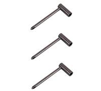 Toyvian 3pcs Inner Diameter Guitar Truss Rod Box Wrench Spanner Tool for Electronic Guitar Adjustment Metal Design for Easy Neck Adjustment Black