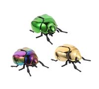 Toyvian 3pcs Interactive Figure Model for Educational Insect Decoration for April Fool Day and Halloween Engaging Learning Aid with Dynamic Movements