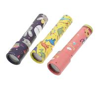 Toyvian 3pcs Kaleidoscope Boys and Girls Toys Boy Girl Kaleidoscope Toys and Cognitive Rotating Scientific Playthings and Gifts Random Style