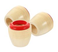 Toyvian 3pcs Kaleidoscope Educational Wooden Rotating Kaleidoscope for Boys and Creative Visual Learning Activity with Colorful Pattern Effects Random Color