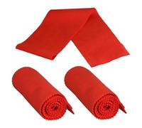 Toyvian 3pcs Key Piano Keyboard Dust Cover Red Cotton Protective Music Keyboard Cover Soft Stretchable Scratch Shield for Electronic and Acoustic Instruments