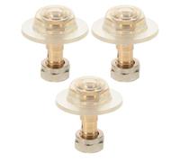 Toyvian 3pcs Life Jacket Replacement Valve Core Kit Copper Valve Cores for Inflatable Safety Gear Easy Install for Survival and Kayaking Floatation Devices