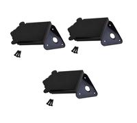 Toyvian 3pcs Mandolin Tailpiece Triangle Metal Construction Enhance Tone Easy String Changes Decorative Coverplate Mandolin Parts