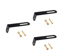 Toyvian 3pcs Metal Pickguard Bracket for Electric Guitar Must-have Guitar Replacement Part Lovers