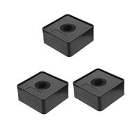 Toyvian 3pcs Microphone Logo Flag Station for Interview Microphone Station Logo Pop Filter and Shock Mount for Podcasting and Live Streaming