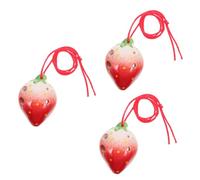Toyvian 3pcs Ocarina for Boys and Girls Creative Musical Instrument Ethical Design for Beginner Musicians