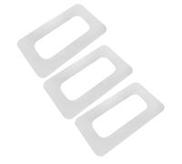 Toyvian 3pcs Paddle Board Fin Base Adapter Patch for Sup and Surfboard Detachable Tail Slot Connector with Adhesive Replacement Skeg Box Mount for Longboard Easy Installation Enhanced