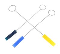 Toyvian 3pcs Piano Tuning Mute Rubber Forks for Piano Repair Tuning Kit Damper Mutes Tool