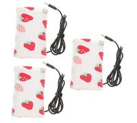 Toyvian 3pcs Portable Bottle Warmer The Go USB-Powered Insulated Bottle Bag for Travel and Keeping Breastmilk Warm