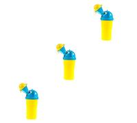 Toyvian 3pcs Portable Boy Girl Urinal for Boys Leakproof Design Emergency Toilet for Boys and Girls for Camping Travel Convenient Pee Trainer