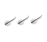 Toyvian 3pcs Portable Metal Jaw Harp for Beginners Ethnic Mouth Musical Instrument for Music Explore Rhythms Melodies for Family Friends Engaging