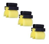 Toyvian 3pcs Professional Neck Duster Hair Cleaning Brush Sponge Material Multi-functional Hair Sweep Tool for Barber Shop and Salon Use for Men and Women