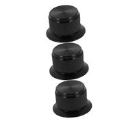 Toyvian 3pcs Professional Potentiometer Knob for Electric Guitar Volume Control Tone Knob Easy Installation Anti-corrosive Design Replacement for Broken Guitar Parts