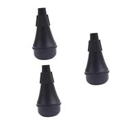 Toyvian 3pcs Professional Trumpet Straight Practice Cup Mute Lightweight Musical Instrument for Trumpet Silencer Musical Instrument Accessories Made of Material