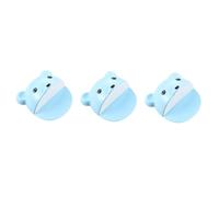 Toyvian 3pcs Punch Safety Cabinet Locks for Furniture Tip Kit Cartoon Wall Anchors for Boy Girl and Pet Easy to Install Secure Furniture from Tipping