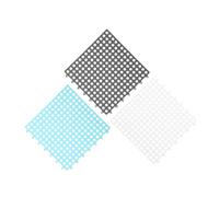 Toyvian 3pcs Rabbit Foot Pad Mat Plastic Bunny Cage Floor Mat Sturdy Foot Resting Pad for Small Animals