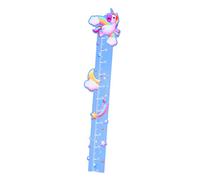 Toyvian 3pcs Removable Cartoon Animal Height Measuring Sticker Fun Growth Chart Wall Decal for Boy Girl Room Design for Easy Application for Tracking Boy Girl Growth and Development