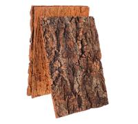 Toyvian 3Pcs Reptile Tree Bark Terrarium Decor Realistic Climbing Plaything for Lizards Geckos Bearded Dragons Durable Stain Resistant Natural Feel
