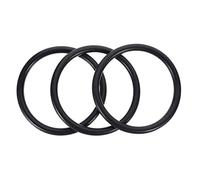 Toyvian 3Pcs Rubber Buddhist Bowl Pads for Crystal and Buddhist Bowls, Sound Cushion Mats Enhanced Sound Performance, for Buddhism Decor and Artists