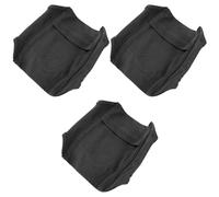 Toyvian 3Pcs Running Leg Bag Phone Holder Strap Black Calf Sport Phone Pouch with Elastic Band for Jogging and Fitness for Men and Women