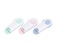 Toyvian 3pcs Safety Locks for Cabinet Fridge Boys and Girls Protective Adhesive Cabinet Locks for Home Childproofing Style