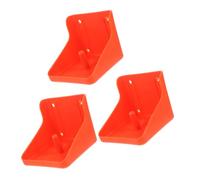 Toyvian 3pcs Salt Blocks Holder and Feeding Tray for Sheep and Cattle Farm Livestock Salt Lick Box Small Holes Professional for Sheep and Cow Grazing