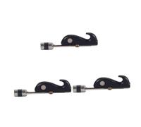 Toyvian 3pcs Sandalwood Erhu Bow Hook Screw Head Easy Install Remove for Erhu Players