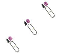 Toyvian 3pcs Sax Cleaning Brush Flexible Dual- Maintenance Tool for Saxophone Trumpet Professional Instrument Care Thorough Cleaning for Flare Neck Tube for Musicians
