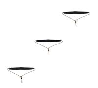 Toyvian 3pcs Saxophone Neck Strap Harness for Alto Sax Comfortable Widened Design Easy to Use Material for Professionals and Beginners