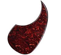 Toyvian 3pcs Self-adhesive Guitar Pickguard for Acoustic Electric Guitars Anti-scratch Protection Creative Decorative Design Easy Installation Turtle Shell Style