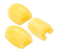 Toyvian 3pcs Silicone Saxophone Key Cover Pads Saxophone Accessories for Finger Rest Side Key Risers
