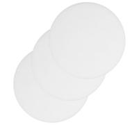 Toyvian 3pcs Spotlight Lamp Shade 5 Inch Plastic Dazzle-Proof Ceiling Light Cover with Even Light Diffusion and Easy Installation for Indoor Settings and Living Room