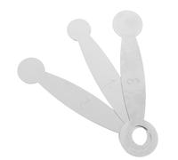 Toyvian 3pcs Stainless Steel Clarinet Leveling Tool Instrument Pads Repair Tool Easy to Install and Remove Cushion Silver Black Tube for Flute Maintenance