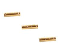 Toyvian 3pcs String Nut for String Instruments Brass Saddle Nut Compact Storage