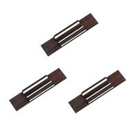 Toyvian 3pcs String Saddle Bridge for Ukulele Replacement Bone Nut Elegantly Crafted for Beauty and Tone
