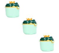 Toyvian 3pcs Strong Sealing Formula Dispenser Milk Powder Storage Holder Toddler Food Dispenser