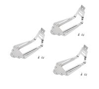 Toyvian 3pcs Tailpiece Electric Guitar Bridge Pegs Tailpiece for Electric Guitar Jazz Parts Mounting Screws String