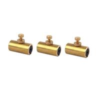 Toyvian 3pcs Tone Mute Note Golden Resonance Control for Performance and Practice