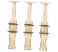 Toyvian 3pcs Trumpet Mouthpiece Practice Accessory for Musical Instrument Trumpet Supply for Boys and Girls Silvering Finish for Trumpeter