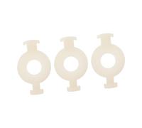 Toyvian 3pcs Trumpet Valves Spring Plates Sturdy Plastic Cornet Valve Pads for Trumpet Repair and Maintenance