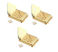 Toyvian 3pcs Upgrade Your Mandolin Metal Tailpiece for Guitar Mandolin Easy Installation Removable Coverplate