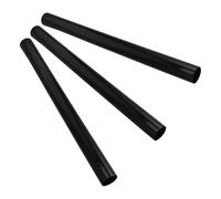 Toyvian 3pcs Vacuum Cleaner Extension Wand Rigid Abs Pipe for Easy Connection and Multi-Functional Use, Black Extension Rod to Clean High Places and Save Time