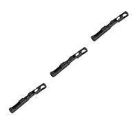 Toyvian 3pcs Violin Bow Holder Posture Tool for Beginners Compact Rubber Design Easy to Use Grip Alignment for Violin Learning Black