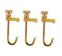 Toyvian 3pcs Violin Crack Repair Clamp Shape Tool for Luthiers Essential for String Instrument Restoration Support for Violins and Back Plate Maintenance