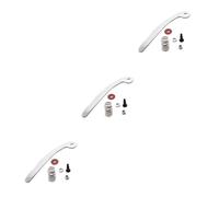 Toyvian 3pcs Whammy Bar Tremolo Vibrato Bridge Tailpiece Replacement for Electric Guitar Hand Crank Accessory Random Color